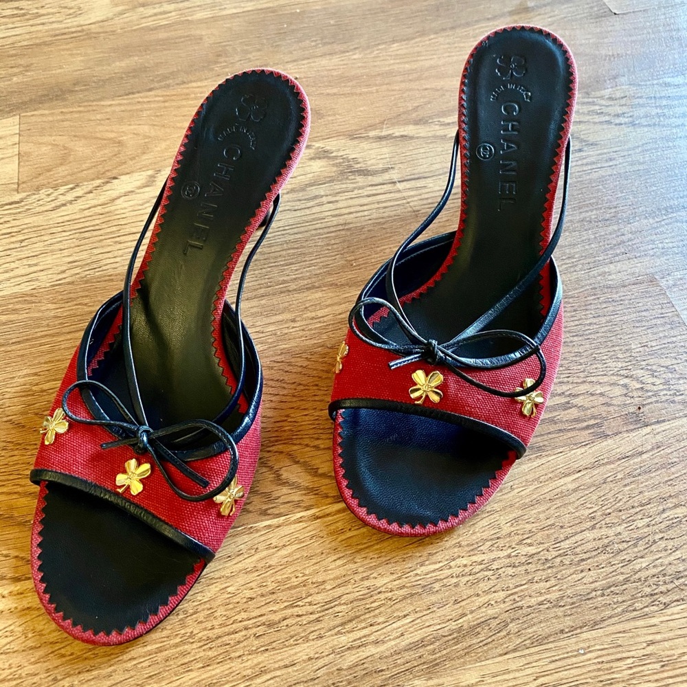 Red CHANEL Heels